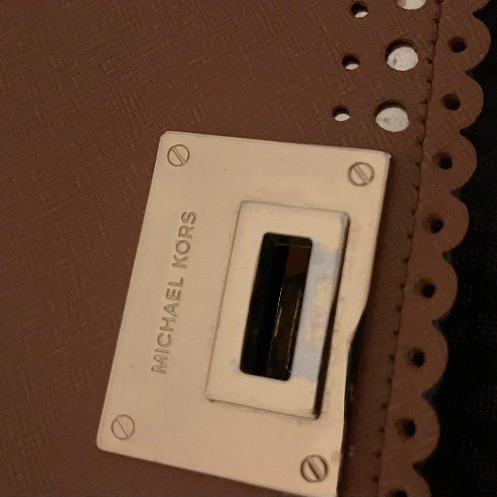 Michael Kors Brown and Black Shoulder Bag - Picture 8 of 16